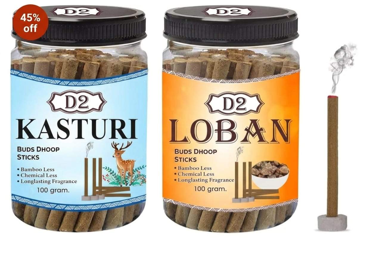 Kasturi & Loban Buds Dhoop Sticks